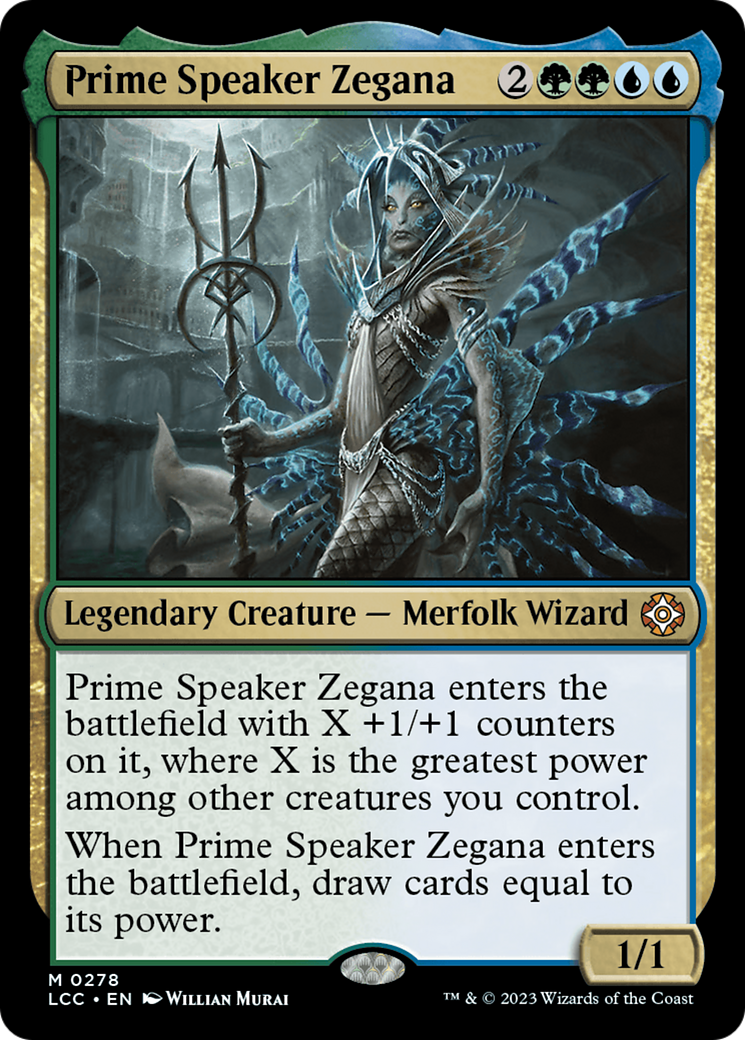 Prime Speaker Zegana [The Lost Caverns of Ixalan Commander] | Grognard Games