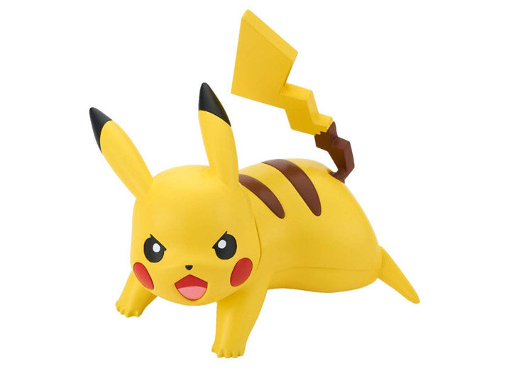 03 PIKACHU (Battle Pose) "Pokémon", Bandai Spirits Pokémon Model Kit | Grognard Games