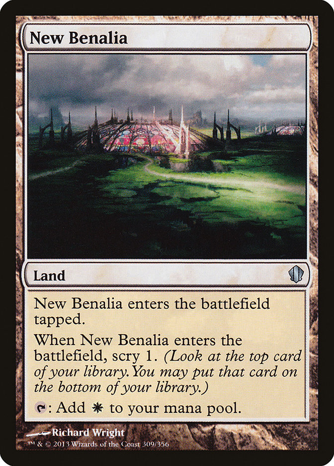 New Benalia [Commander 2013] | Grognard Games