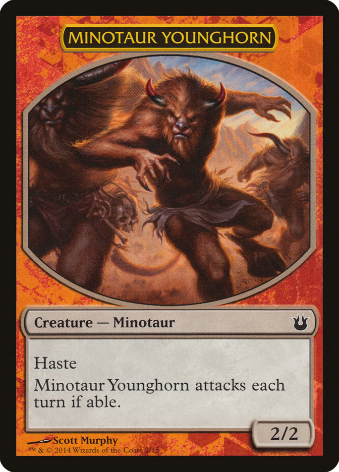 Minotaur Younghorn [Born of the Gods Battle the Horde] | Grognard Games