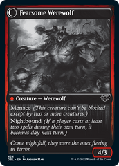 Fearful Villager // Fearsome Werewolf [Innistrad: Double Feature] | Grognard Games