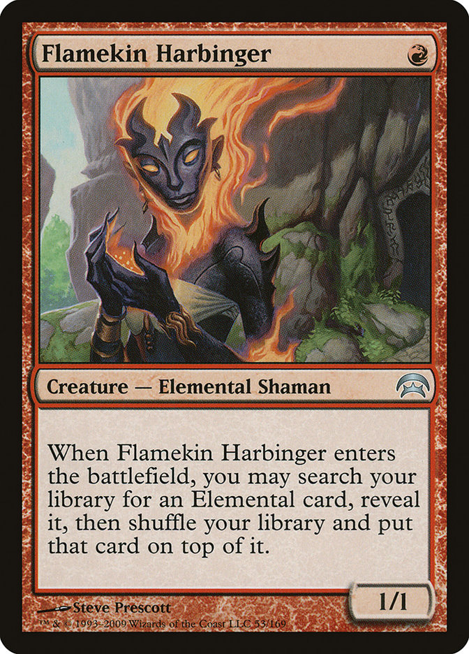 Flamekin Harbinger [Planechase] | Grognard Games