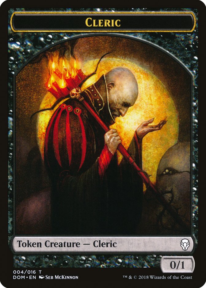 Cleric [Dominaria Tokens] | Grognard Games