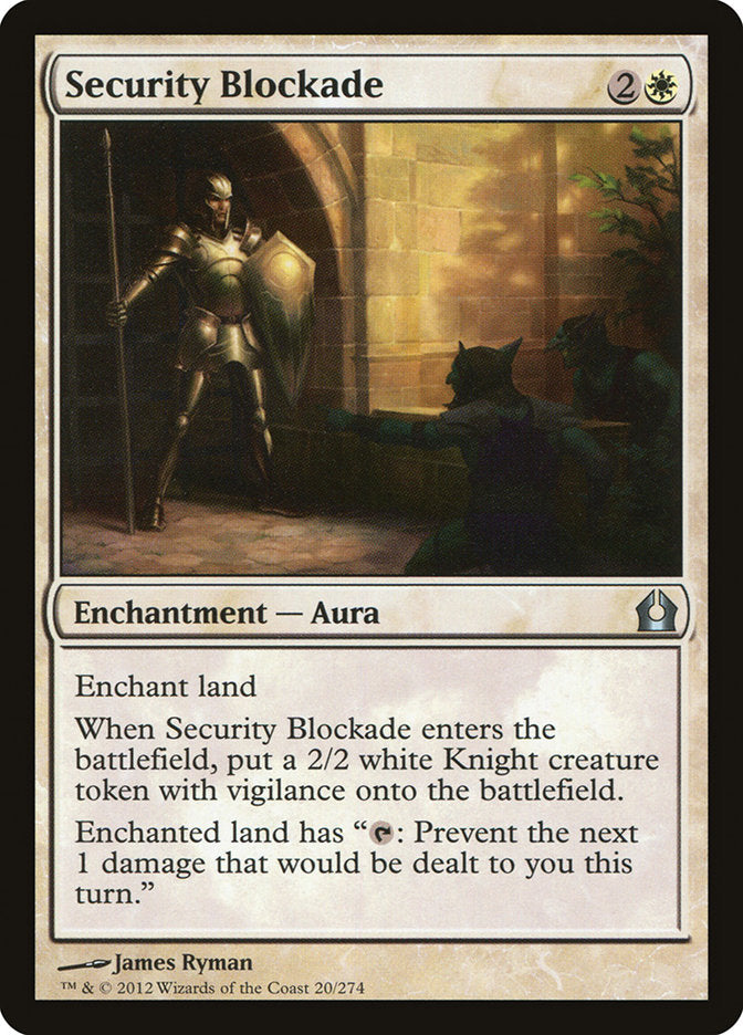 Security Blockade [Return to Ravnica] | Grognard Games