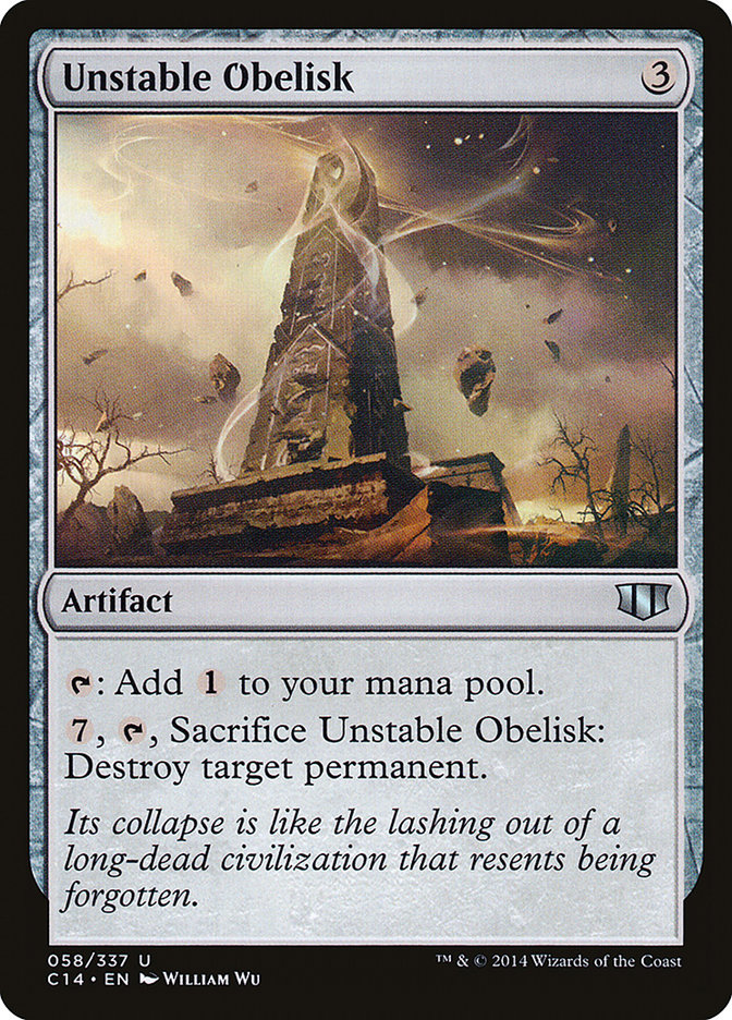 Unstable Obelisk [Commander 2014] | Grognard Games