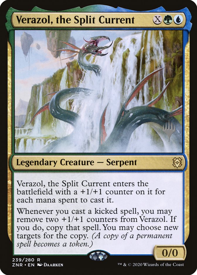 Verazol, the Split Current (Promo Pack) [Zendikar Rising Promos] | Grognard Games