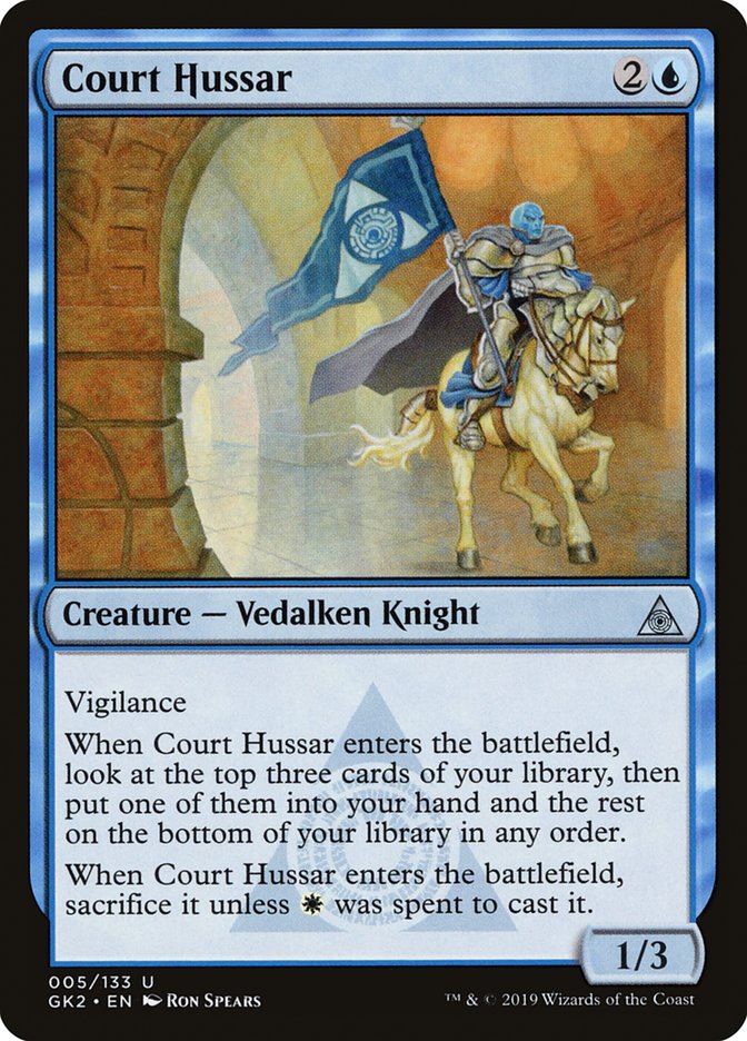 Court Hussar [Ravnica Allegiance Guild Kit] | Grognard Games