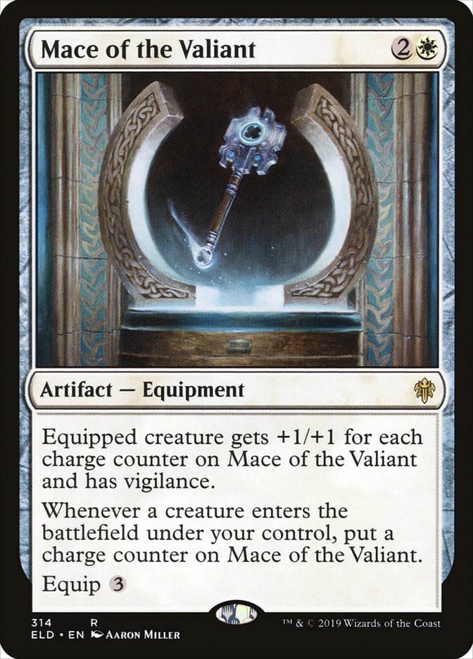 Mace of the Valiant [Throne of Eldraine] | Grognard Games