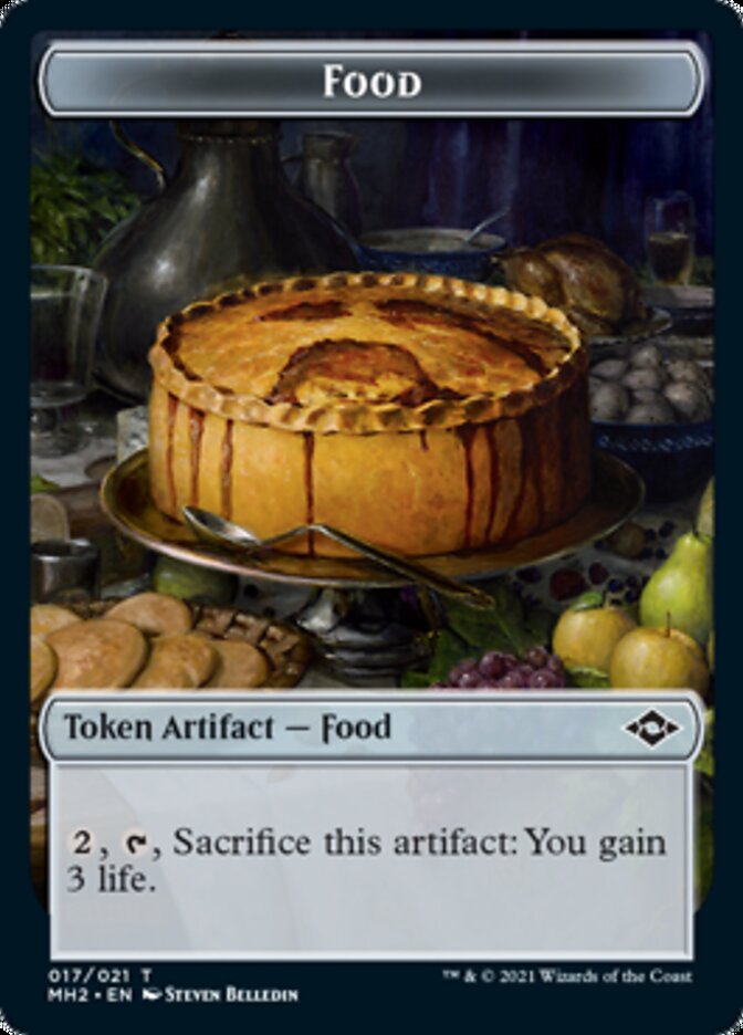 Beast Token // Food Token (17) [Modern Horizons 2 Tokens] | Grognard Games