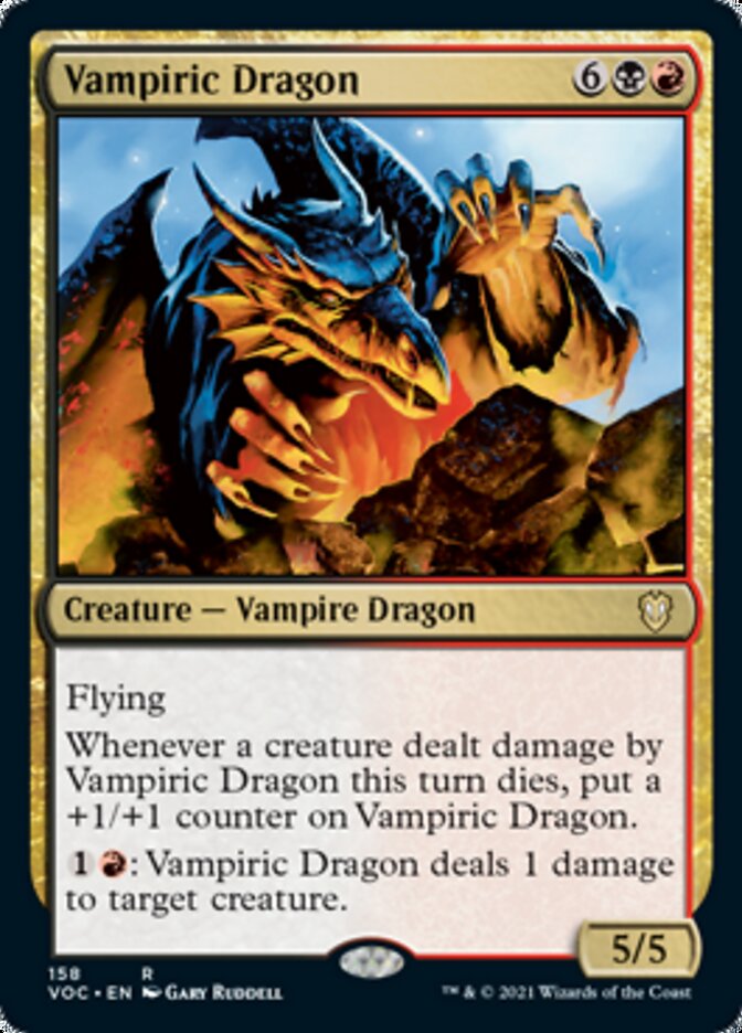 Vampiric Dragon [Innistrad: Crimson Vow Commander] | Grognard Games