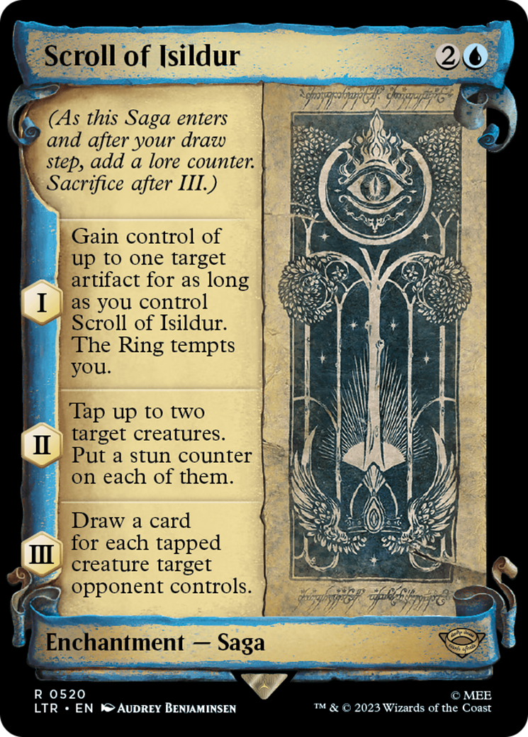 Scroll of Isildur [The Lord of the Rings: Tales of Middle-Earth Showcase Scrolls] | Grognard Games