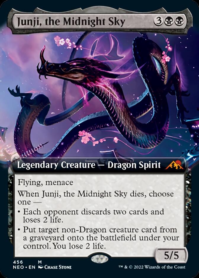 Junji, the Midnight Sky (Extended) [Kamigawa: Neon Dynasty] | Grognard Games