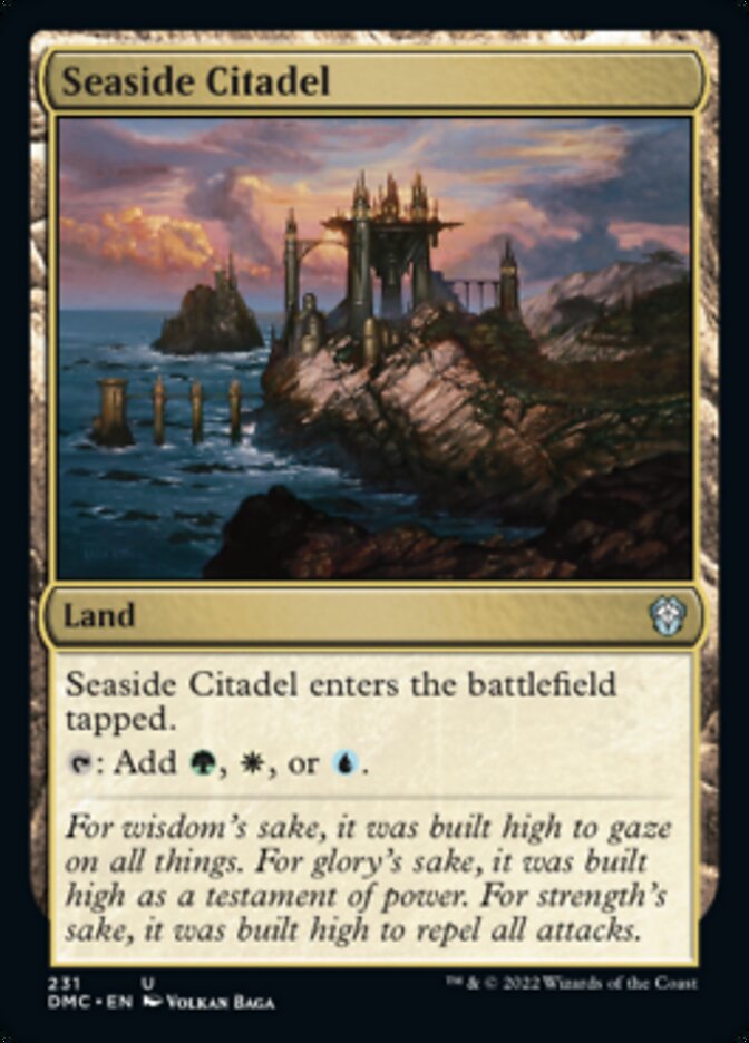 Seaside Citadel [Dominaria United Commander] | Grognard Games