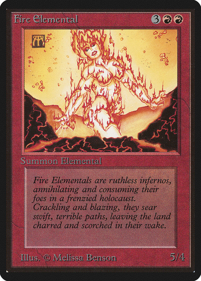 Fire Elemental [Limited Edition Beta] | Grognard Games