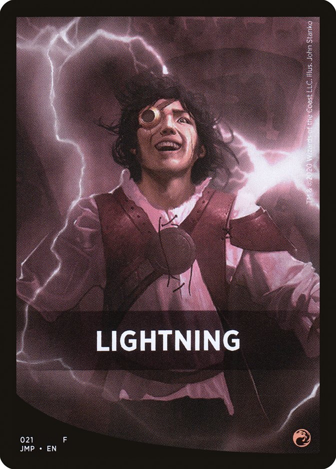 Lightning Theme Card [Jumpstart Front Cards] | Grognard Games