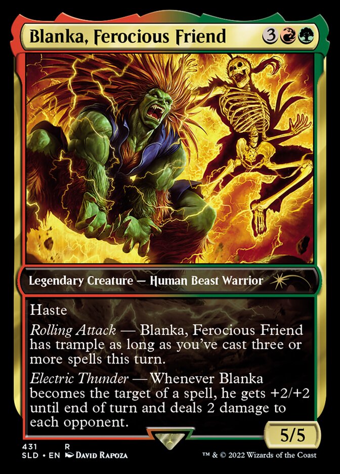 Blanka, Ferocious Friend [Secret Lair Drop Series] | Grognard Games