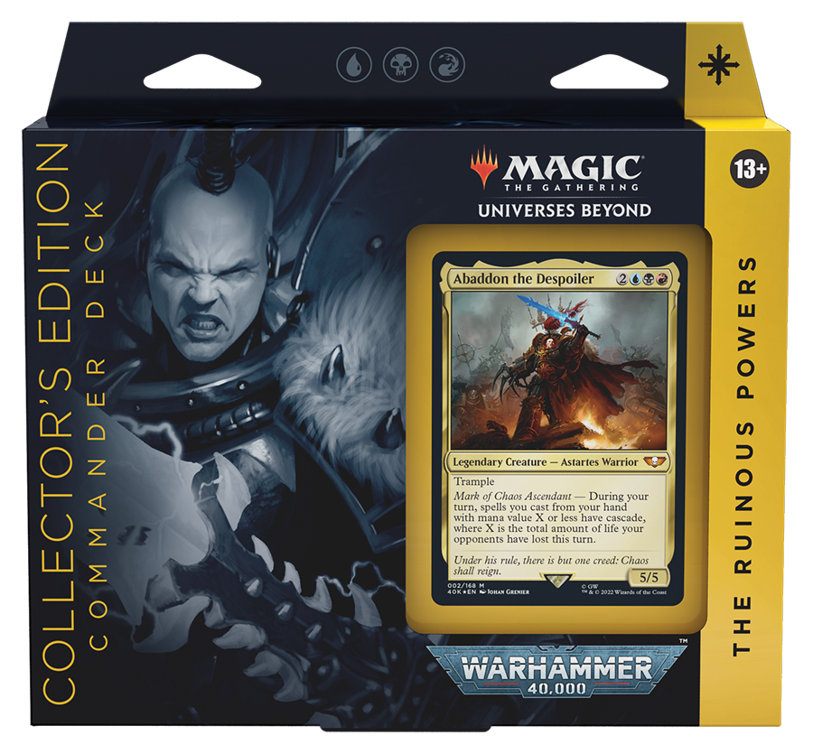 Warhammer 40,000 - Commander Deck (The Ruinous Powers - Collector's Edition) | Grognard Games