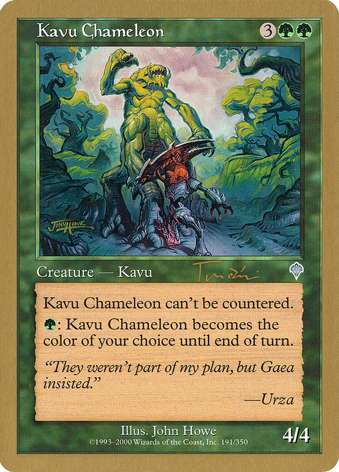 Kavu Chameleon (Jan Tomcani) [World Championship Decks 2001] | Grognard Games