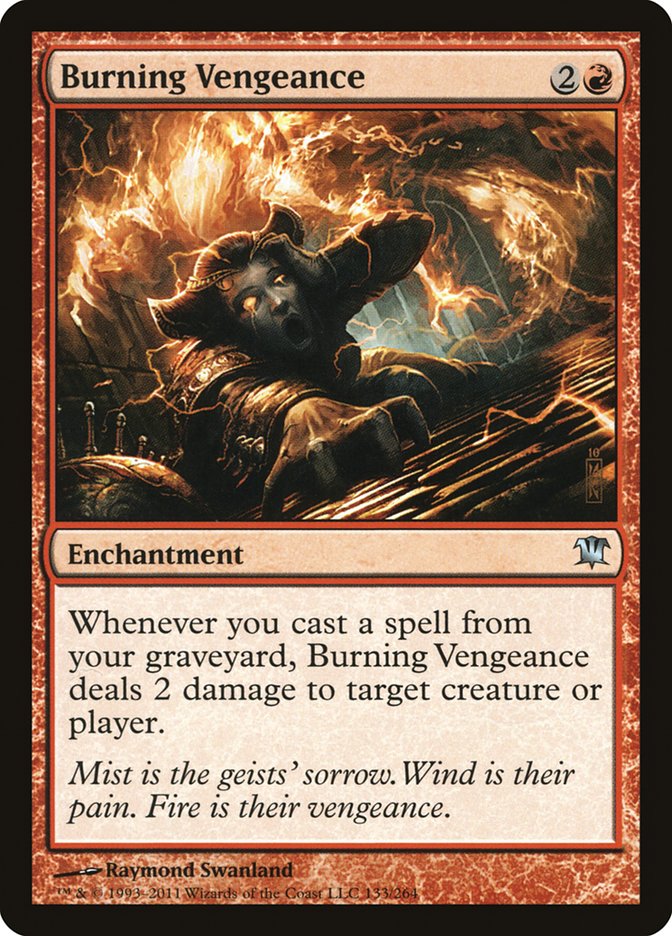 Burning Vengeance [Innistrad] | Grognard Games