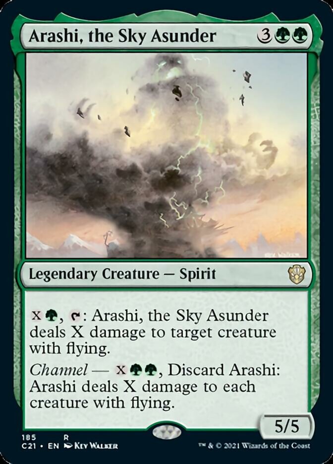 Arashi, the Sky Asunder [Commander 2021] | Grognard Games