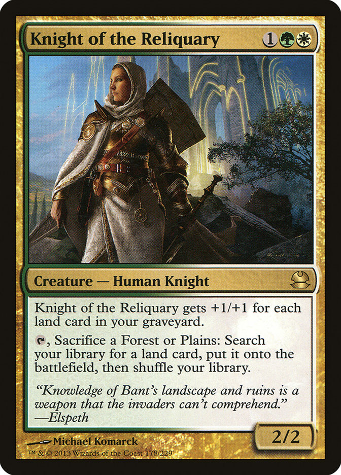 Knight of the Reliquary [Modern Masters] | Grognard Games