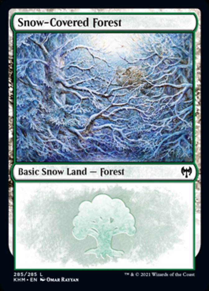 Snow-Covered Forest (285) [Kaldheim] | Grognard Games