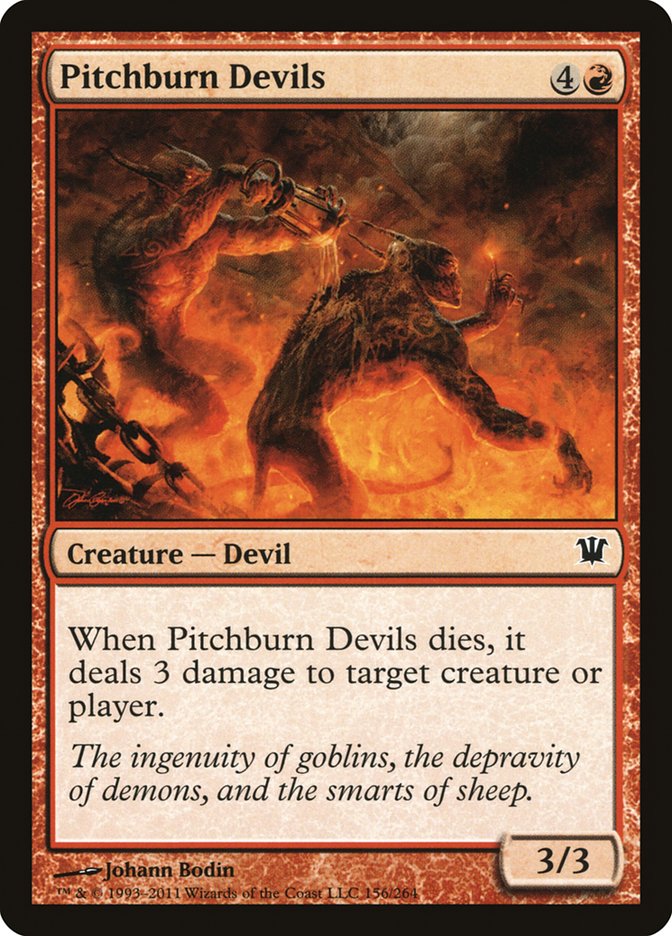 Pitchburn Devils [Innistrad] | Grognard Games