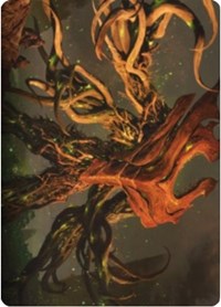 Ashaya, Soul of the Wild Art Card [Zendikar Rising Art Series] | Grognard Games