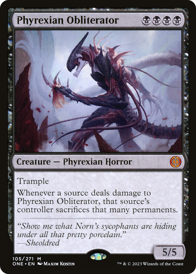 Phyrexian Obliterator [Phyrexia: All Will Be One] | Grognard Games