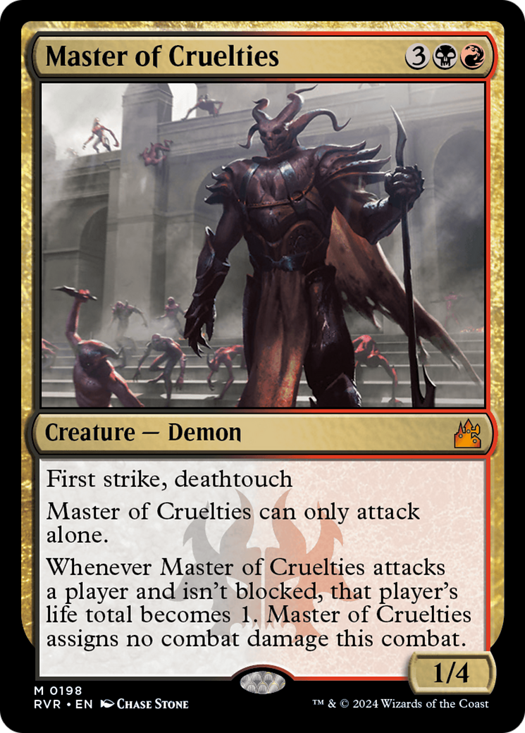 Master of Cruelties [Ravnica Remastered] | Grognard Games