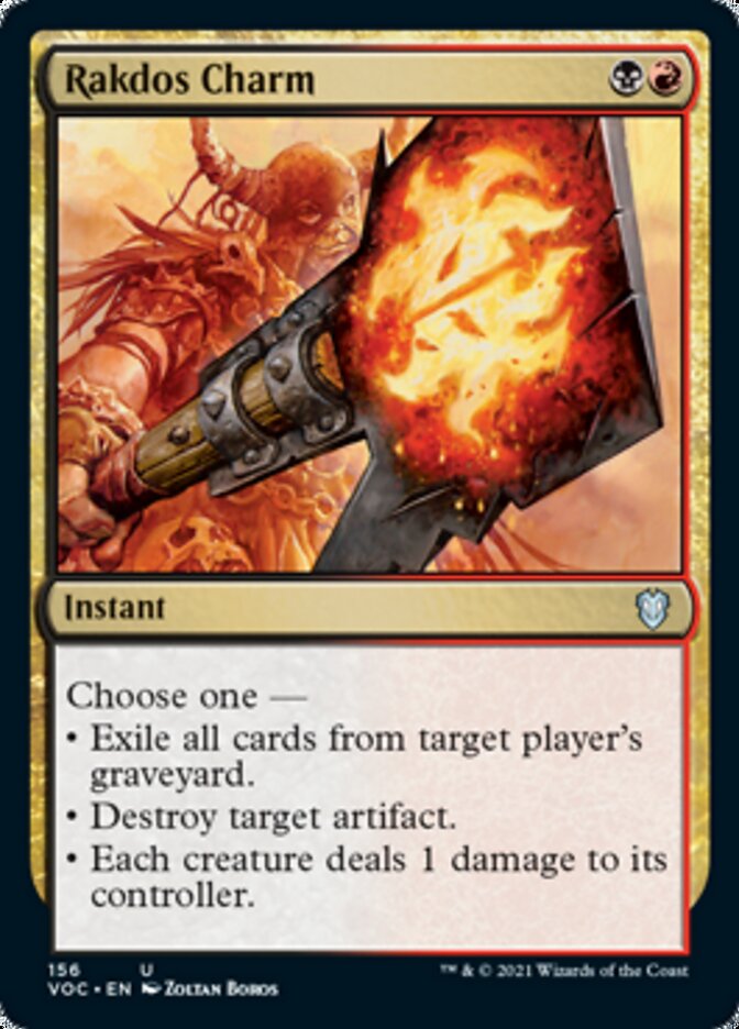 Rakdos Charm [Innistrad: Crimson Vow Commander] | Grognard Games