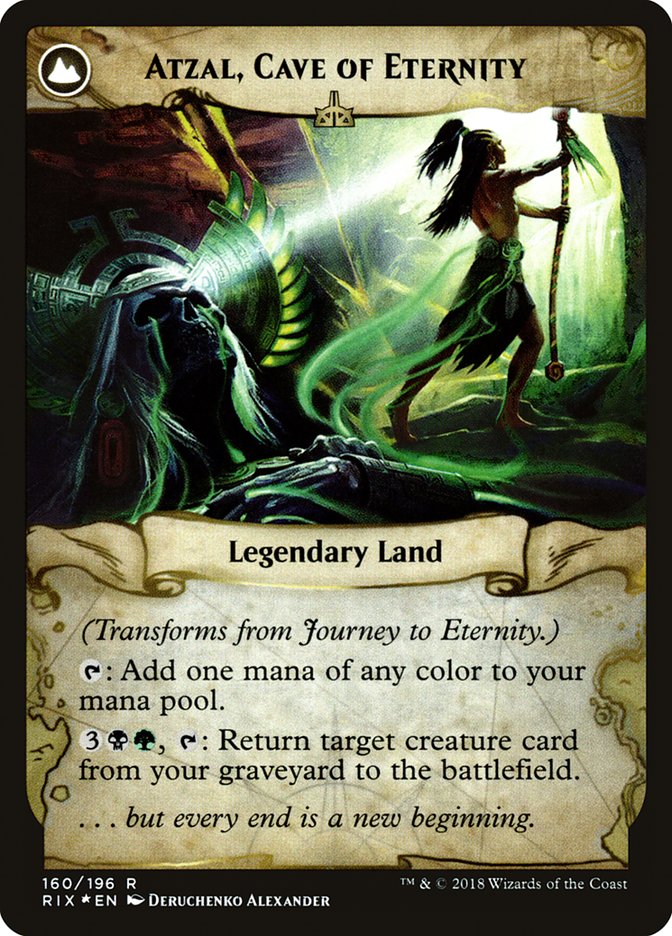 Journey to Eternity // Atzal, Cave of Eternity [Rivals of Ixalan Prerelease Promos] | Grognard Games