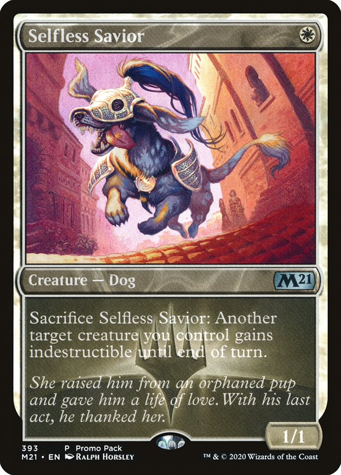 Selfless Savior (Promo Pack) [Core Set 2021 Promos] | Grognard Games