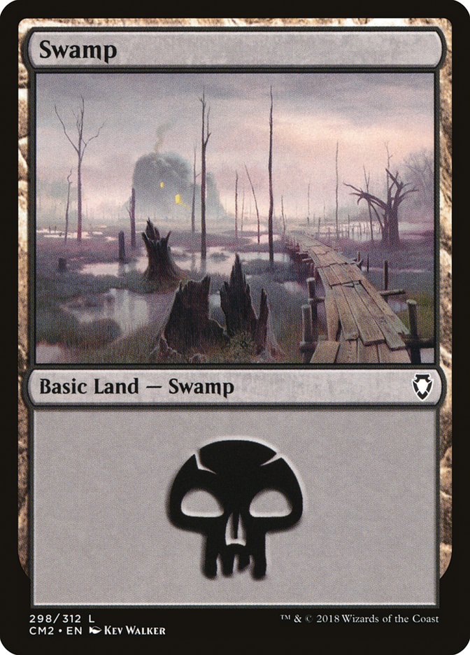 Swamp (298) [Commander Anthology Volume II] | Grognard Games