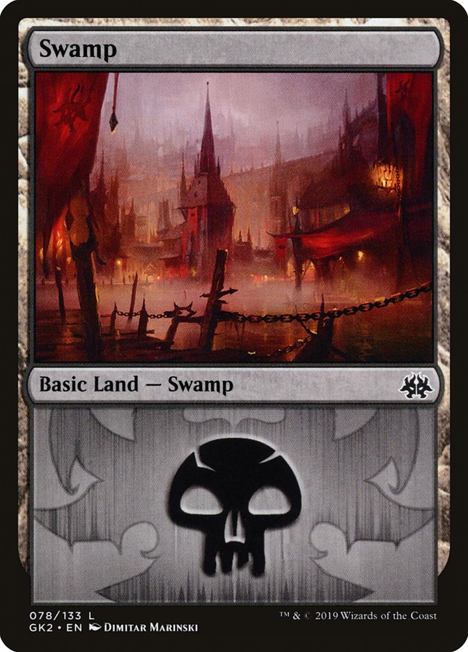 Swamp (78) [Ravnica Allegiance Guild Kit] | Grognard Games