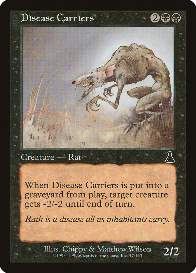 Disease Carriers [Urza's Destiny] | Grognard Games