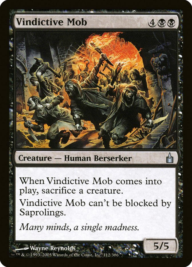 Vindictive Mob [Ravnica: City of Guilds] | Grognard Games