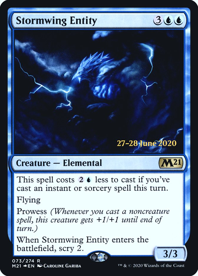 Stormwing Entity  [Core Set 2021 Prerelease Promos] | Grognard Games