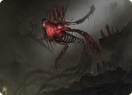 Drivnod, Carnage Dominus Art Card [Phyrexia: All Will Be One Art Series] | Grognard Games