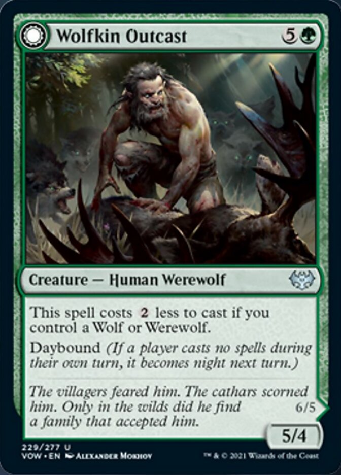 Wolfkin Outcast // Wedding Crasher [Innistrad: Crimson Vow] | Grognard Games