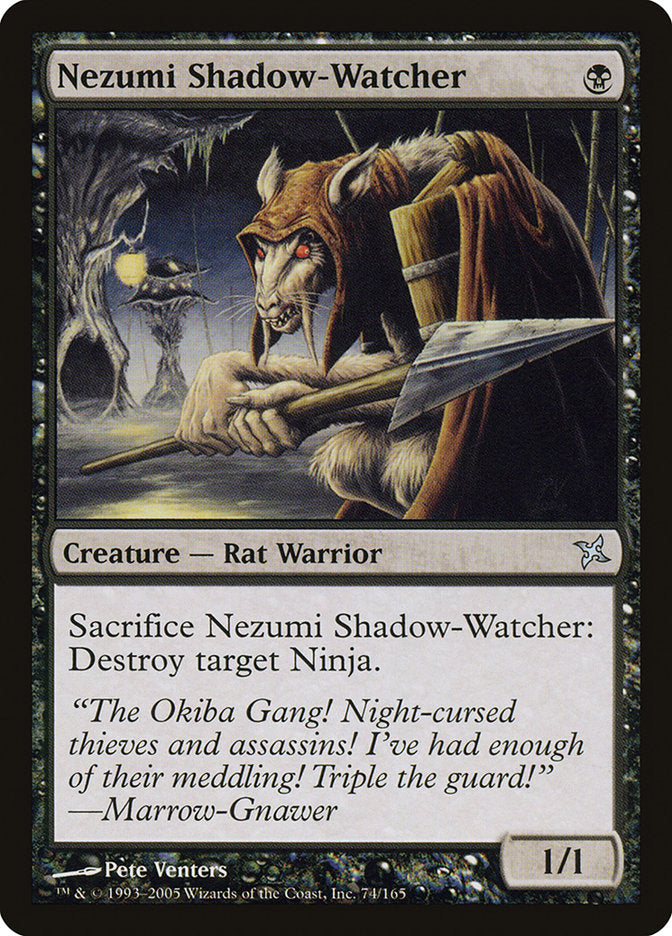 Nezumi Shadow-Watcher [Betrayers of Kamigawa] | Grognard Games