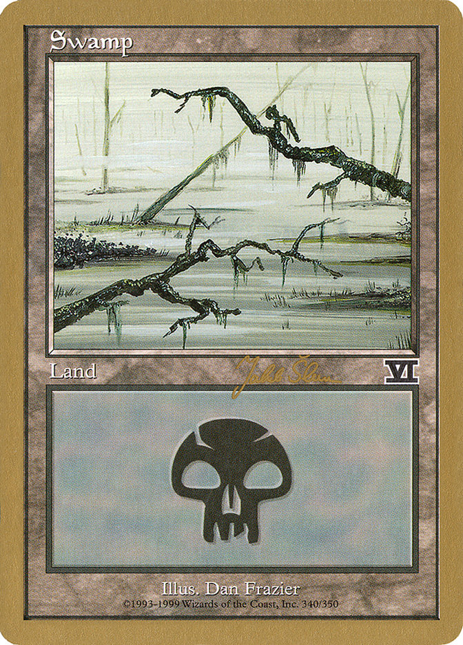 Swamp (js340b) (Jakub Slemr) [World Championship Decks 1999] | Grognard Games