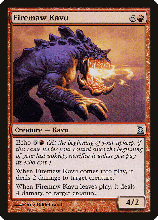 Firemaw Kavu [Time Spiral] | Grognard Games