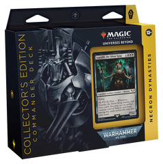 Warhammer 40,000 - Commander Deck (Necron Dynasties - Collector's Edition) | Grognard Games