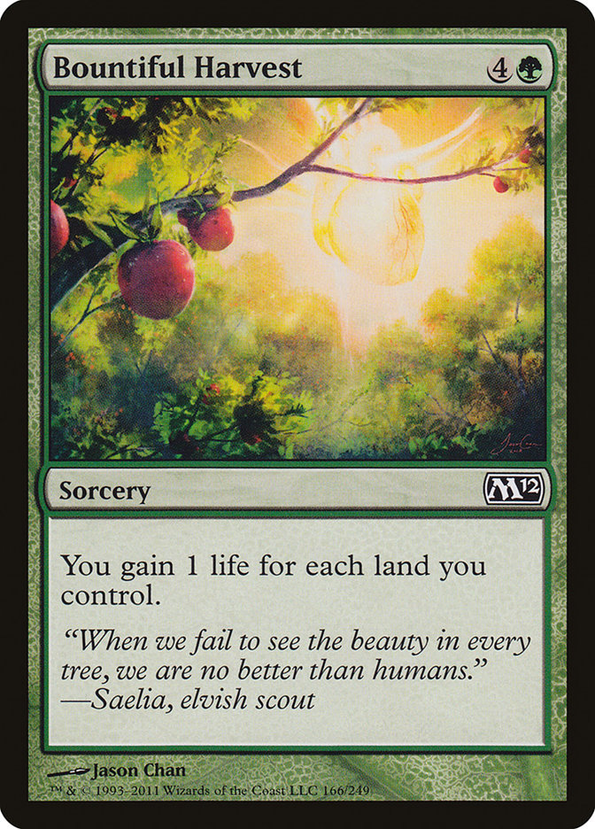 Bountiful Harvest [Magic 2012] | Grognard Games