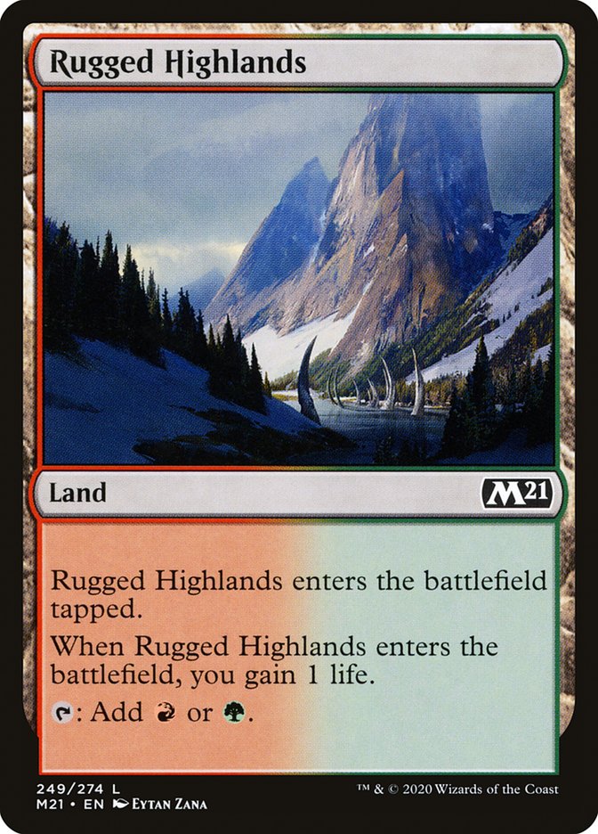 Rugged Highlands [Core Set 2021] | Grognard Games