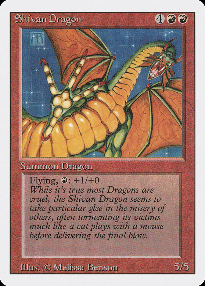Shivan Dragon [Revised Edition] | Grognard Games