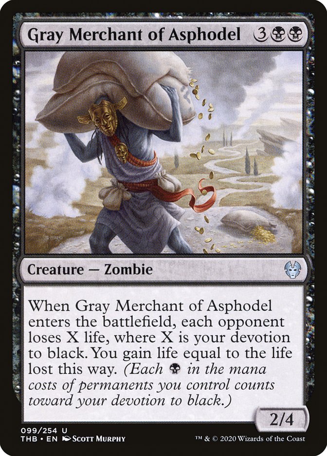 Gray Merchant of Asphodel [Theros Beyond Death] | Grognard Games