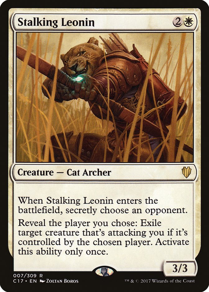 Stalking Leonin [Commander 2017] | Grognard Games
