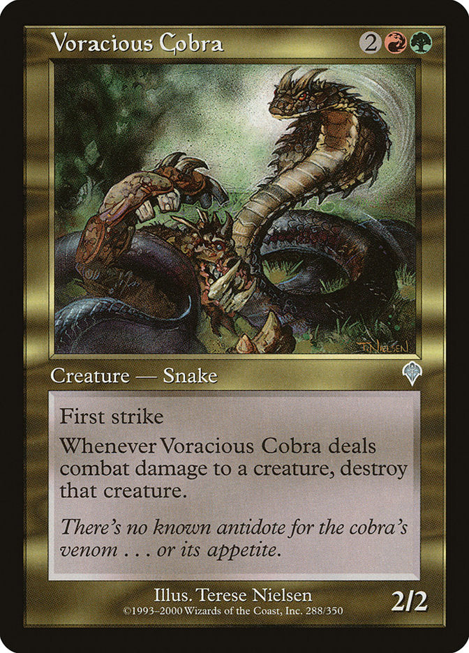 Voracious Cobra [Invasion] | Grognard Games